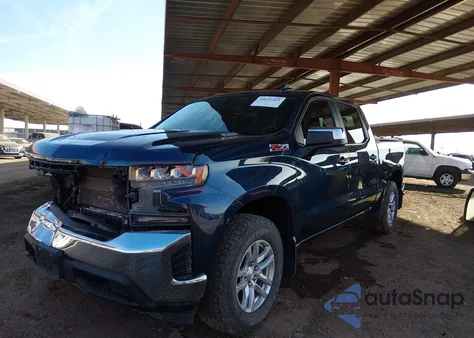 2021 Chevrolet Silverado 1500 4Wd Short Bed Lt из США, поврежденный, VIN 1GCUYDET1MZ166050